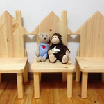 こどもいす　『おうち。』 北欧 家具 椅子