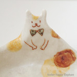 ねこの小皿
