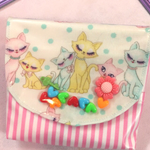 ラミネート動くパーツの移動ポケット