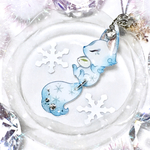 冬のお狐さん(ホワイト)❄