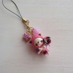 デビルにゃんこストラップ【レッド】