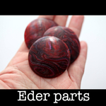 【2個】 vintage marble big cabochon