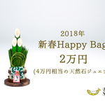 2018年 新春HAPPY BAG 2万円(4万円相当分のジュエリー)