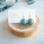 14kgf Mini Circleピアス ～ブルー～