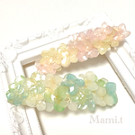 《Mami.t》 紫陽花のバレッタ