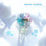 雪の結晶＆キューブ＊ブローチ