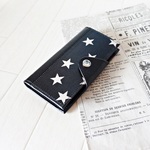 ブラックスター◆iPhoneX/iPhone8/iPhone7/iPhone6/6S/iPhoneSE/iPhone8plus/iPhone7plus/6splus◆手帳型スマホケース