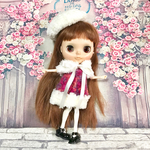 モコモコワンピ ピンク系4点セット ブライス アウトフィット 