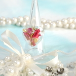 【K様専用】薔薇の花びら♡ガラスドームリング