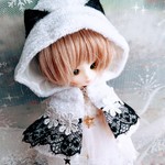 オビツ11ミニスウィーツドール アウトフイット  ネコミミマントセット…vol.4