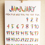 【2018カレンダー】PEOPLE CALENDAR ～365日を身体で表現する人たち～【A4サイズ】