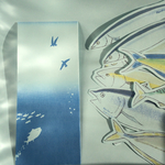 魚のメッセージカード<海の恵み>