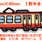 電車ワッペン