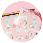 額に入れても♪A4マルチペーパーCandy Stand／ラッピング、封筒、ブックカバーに