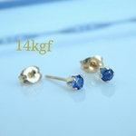 14kgfサファイアピアス