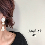 再販19♡オールホワイト♡パールピアス