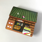 駄菓子屋の三つ折り財布