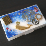 宇宙くじらの小物ケース