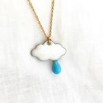 モコモコひつじ雲 ネックレス