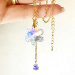 限定＊雪の結晶2wayネックレス＊スワロフスキー