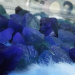 希少♪限定品♪高品質青蛍石 / ハイグレードブルーフローライト約10ｇ♪UVによる蛍光反応もあり♪