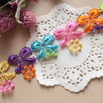 １ｍ＊カラフル刺繍リボン