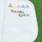 お名前&メッセージ刺繍母子手帳ケースs