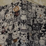 文庫本＊招き猫がいっぱい*ブックカバー