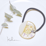 2カラーFlowerヘアゴム