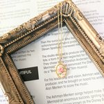 【再販】ジャパンヴィンテージ★ピンクローズのネックレス