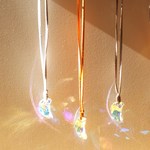 ✨オーロラムーンの皮紐ペンダント✨