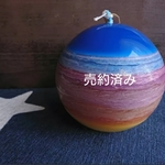 スフィア₍惑星₎キャンドル（Ｌサイズ）