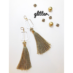 GOLD ロングピアス