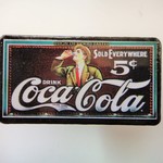 アメリカ1960～70年代　広告ラベルブローチ3260