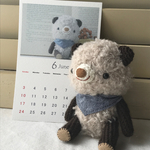 お年玉企画れ送料込み＊あみぐるみ＊６月の子.くま