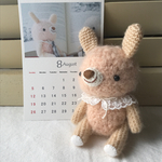 お年玉企画！送料込み＊あみぐるみ＊８月の子.うさp