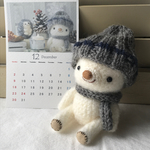 お年玉企画！送料込み＊あみぐるみ＊冬くま