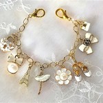パリを夢見るバレリーナバックチャーム