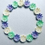 お花シール❁︎18枚❁︎refreshing flower