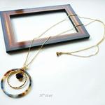 MARU×maru＊*ロングネックレス。