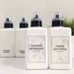 四角いボトル1000ml 大理石調 2本セット