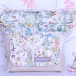 ☆Lsize☆Wild Flowers G×帆布ドイリーレースおむつポーチ