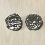 ANTIQUE SILVER NUGGET DESIGN BUTTON CABOCHON PARTS