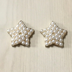 GOLD PEARL STAR CABOCHON PARTS