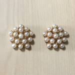 GOLD PEARL PENTAGON CABOCHON PARTS