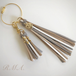 ベージュミックス×ベージュミックス☻ダブルタッセル☺︎
