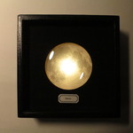 月の標本　ランプ　大（黄色光）　The moon in the box　L002Y