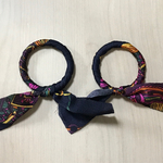 NAVY SCARF RIBBON RING FOOP PARTS