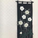 お花のタペストリー