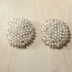 PEARL BEADS EMBROIDERY CABOCHON PARTS